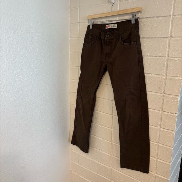 Levi’s 513 jeans in brown - Picture 1 of 4